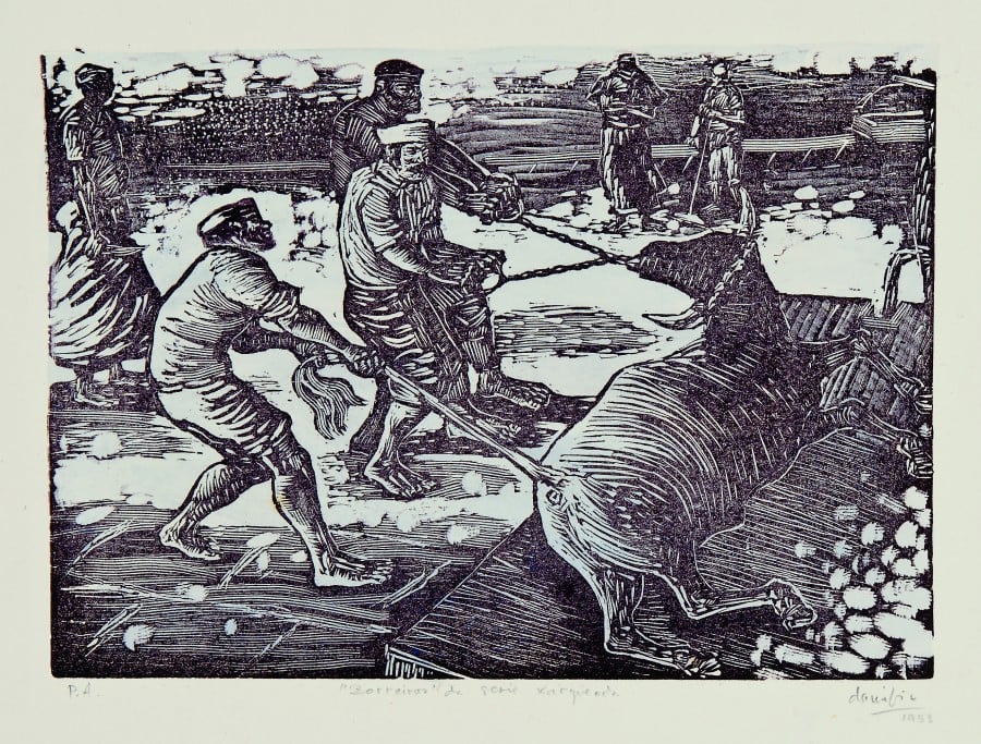 Obra da s&eacute;rie Xarqueadas  