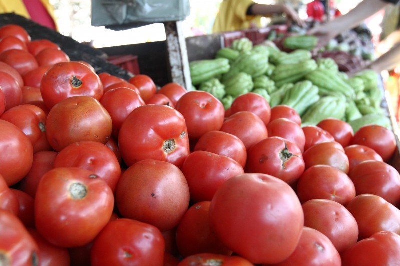 Altas mais expressivas foram apuradas em produtos in natura como tomate, que ficou 50,83% mais caro