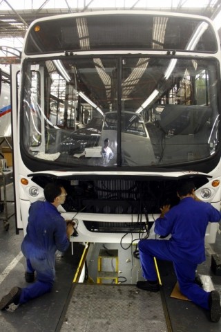 Foco das empresas da Serra, como a Marcopolo, é o mercado externo
