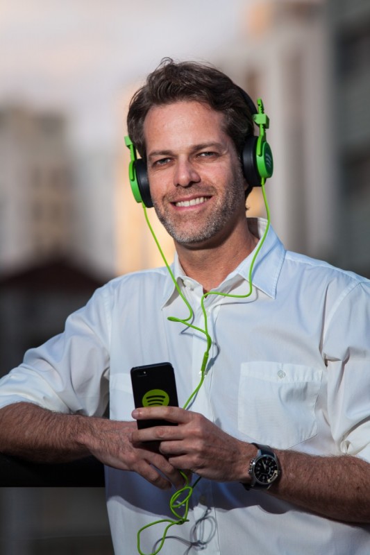 Gustavo Diament, diretor-geral do Spotify na Am�rica Latina