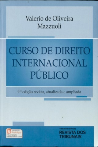  CURSO DE DIREITO INTERNACIONAL PÚBLICO  