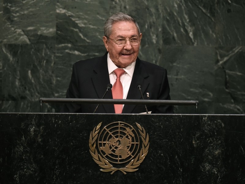 Raúl Castro fez discurso na cúpula das Nações Unidas