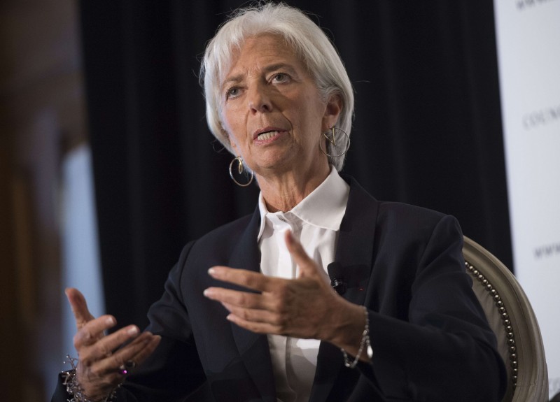 Christine Lagarde citou a desaceleração do comércio entre os países