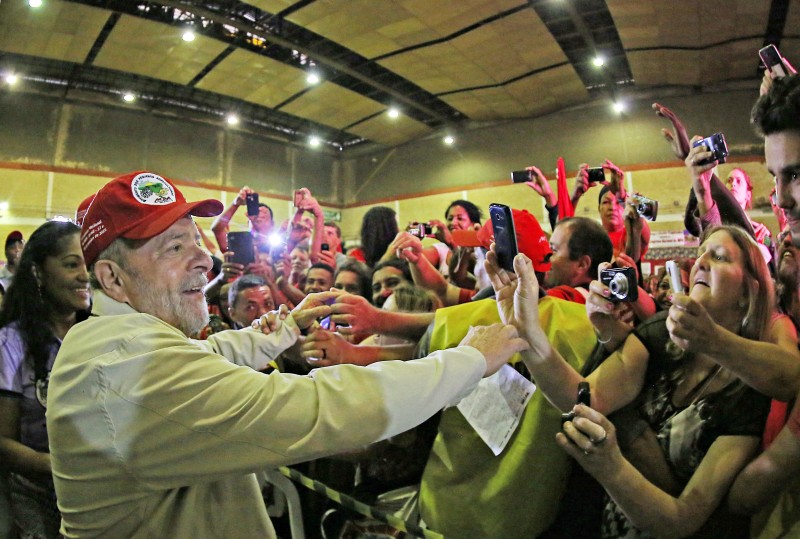 Luiz Inácio Lula da Silva foi a congresso de pequenos agricultores