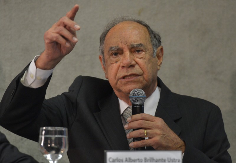 Ustra prestou depoimento à Comissão Nacional da Verdade em 2013