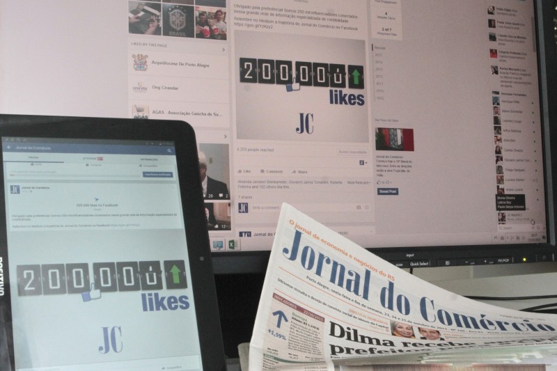 JC ampliou sua presença entre os leitores com a rede social em 2010 