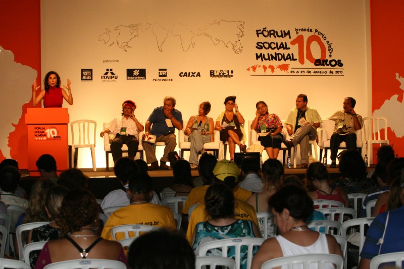 O FSM foi realizado pela primeira vez em Porto Alegre em 2001
