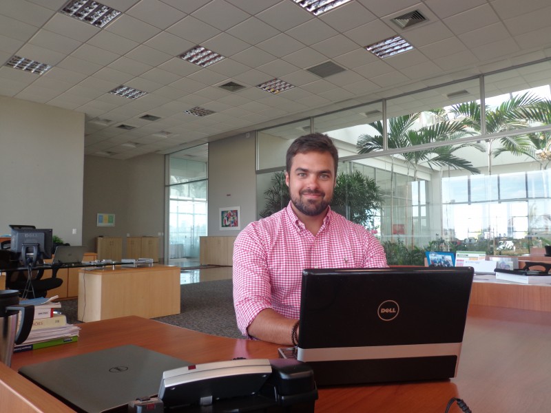 Edney Filho, do Grupo Algar: de trainee a coordenador de projetos Foto: Grupo Algar/Divulga&ccedil;&atilde;o/JC