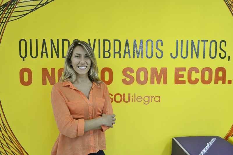 Elisa Gaiesky, da Ilegra: 'Percebi que a empresa proporcionava espa&ccedil;o para os colaboradores arriscarem e contribu&iacute;rem com o neg&oacute;cio' Foto: divulga&ccedil;&atilde;o/jc