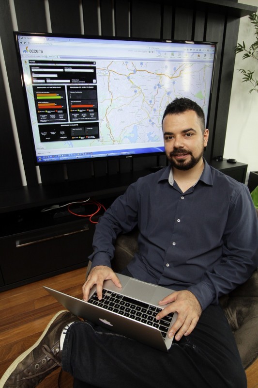 Mapa funcional proposto por Tiago &eacute; o diferencial competitivo da Accera Foto: Marcelo G. Ribeiro/JC