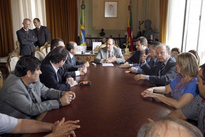 Direção da empresa reuniu-se com o governador no Palácio Piratini