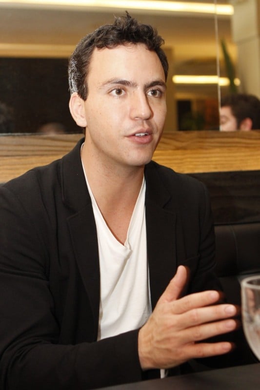 Guilherme Telles, gerente-geral da Uber no Brasil, em sua passagem por Porto Alegre 