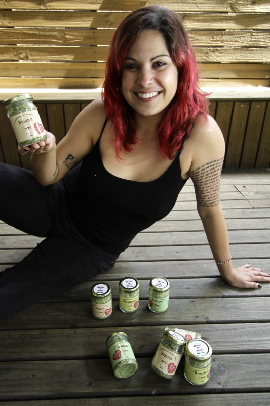 Marca de Gabriela pode ser encontrada em lojas e supermercados ga&uacute;chos Foto: MARCELO G. RIBEIRO/JC