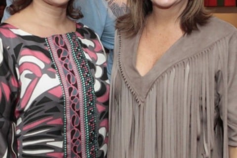 Betina Teruchkin e B&aacute;rbara Pozzebon no British Club