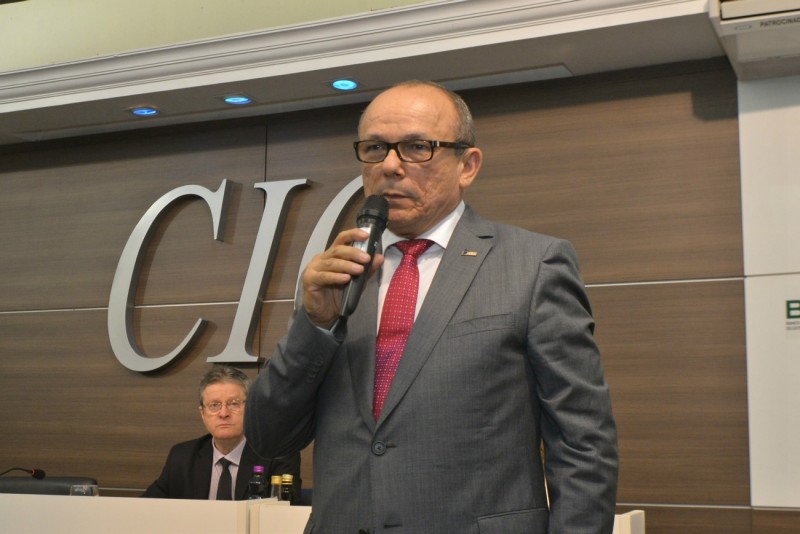 Pinheiro falou ontem durante reunião-almoço na CIC 