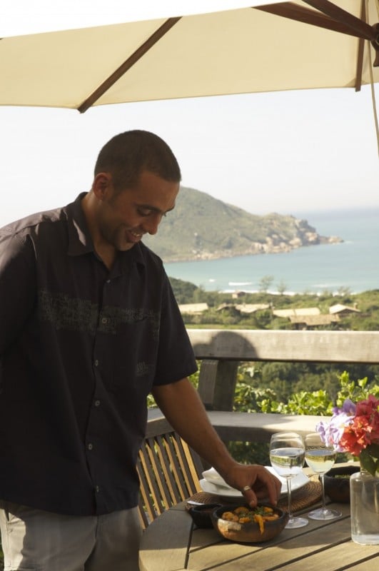 Restaurante Urucum fica na Praia do Rosa, em Santa Catarina Foto: CRIS BERGER/DIVULGA&Ccedil;&Atilde;O/JC