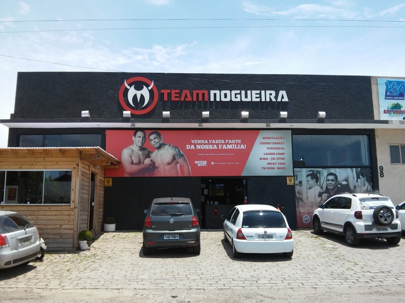A franquia da Team Nogueira, em Cap&atilde;o, faz parte da rede de lutadores de UFC Minotouro e Minotauro Foto: Team Nogueira/Divulga&ccedil;&atilde;o/JC