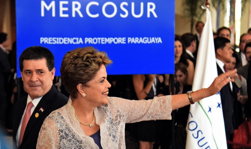 No encontro, Dilma Rousseff defendeu revisão de protocolo de compras governamentais