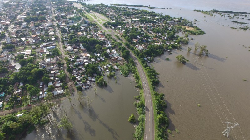 Nível do rio Uruguai deve começar a reduzir com pausa da chuva