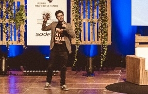 Daniel Mattos, s�cio da Smile Flame, durante o CEO F�rum