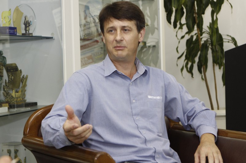  Visita a Redação do Jornal do Comércio do Presidente da Emater    na foto: Clair Thomé Kuhn, Presidente da Emater  