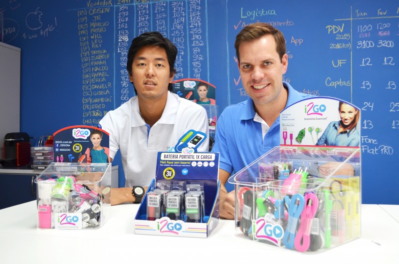 Daniel Doho e Marcelo Castro, s&oacute;cios da i2GO Foto: i2GO/Divulga&ccedil;&atilde;o/JC