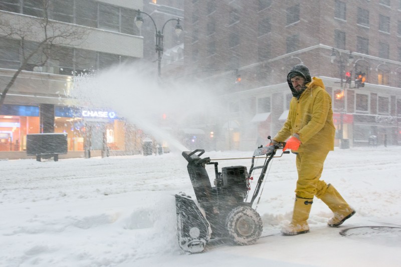 Nevasca forte que atinge os Estados Unidos deve come&ccedil;ar a ceder neste s&aacute;bado (5)