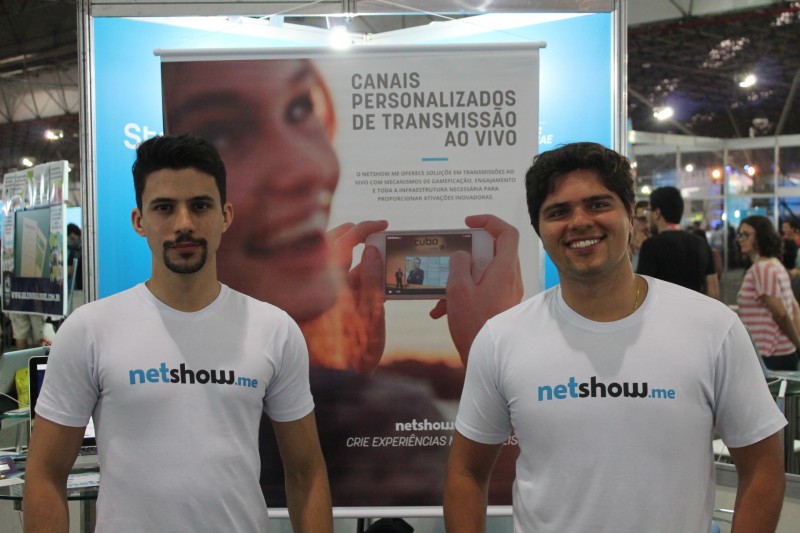 Rafael Belmonte e Daniel Arcoverde #NaBatalha das transmissões Foto: Netshowme/Divulgação/JC