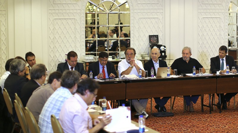  Reunião do Conselho Político da Presidência do PT com Luiz Inácio Lula da Silva  