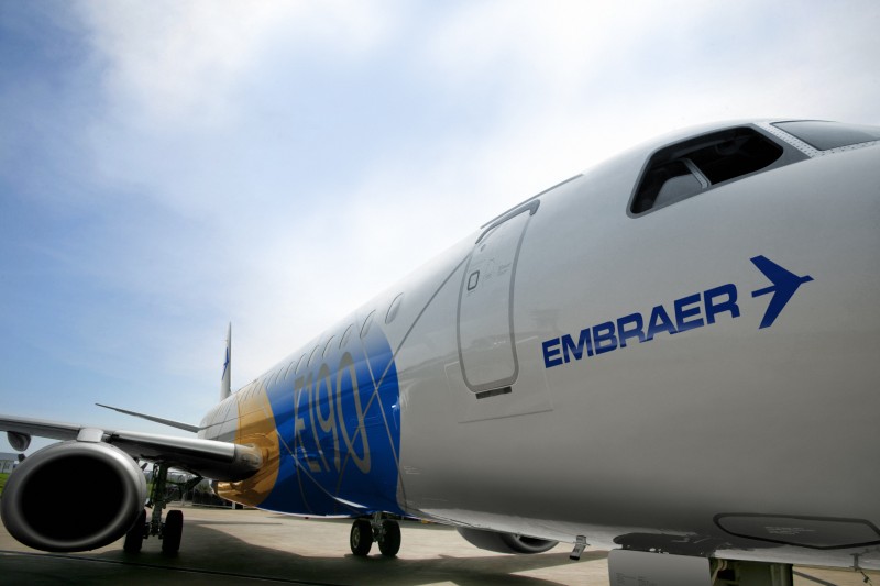 Embraer ON teve desvalorização de 48,18%