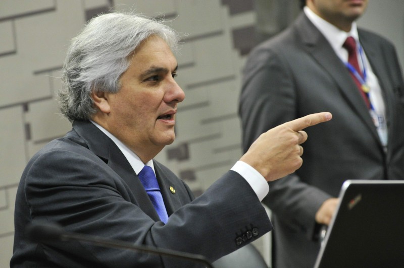  Delcídio Amaral, senador Foto: Geraldo Magela/ Agência Senado (23/06/2015)  