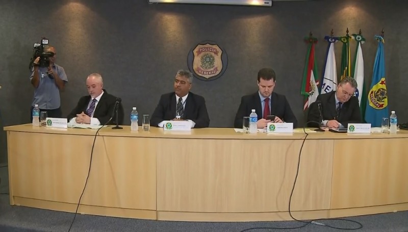 Em coletiva, Polícia Federal e Procuradores do Ministério Público Federal falaram da nova fase da Lava Jato