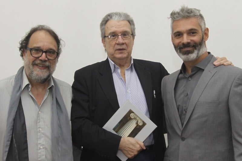 Japonês 
foto 1
Rodrigo Oliveira, o Seninha, com Cristiano Horn e Rafael Rohden 
