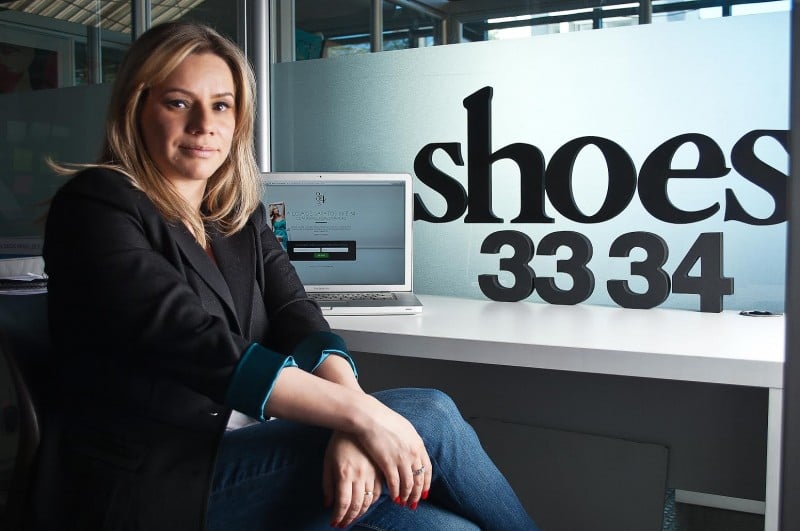  T&acirc;nia Gomes criou a marca ap&oacute;s ter de comprar sapato infantil Foto: 3334 SHOES/DIVULGA&Ccedil;&Atilde;O/JC