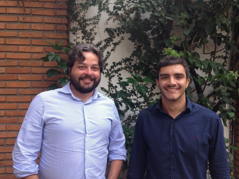 Thiago Alvim e Bruno Barroso #NaBatalha das verbas sociais Foto: Prosas/Divulga&ccedil;&atilde;o/JC