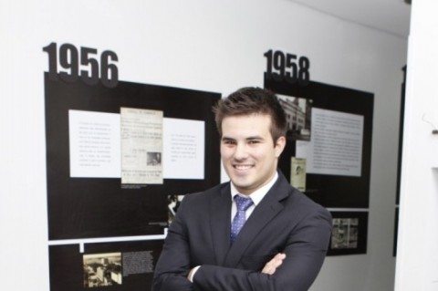  Visita a Reda��o do Jornal do Com�rcio do novo presidente da Federa��o de Jovens Empres�rios do Rio Grande do Sul    na foto: Luiiz Gustavo Garrido  