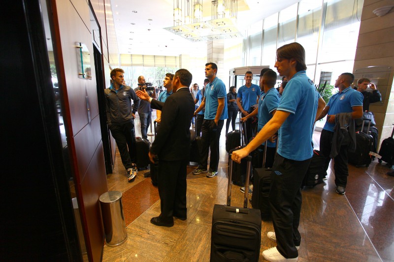 Após a goleada sobre o Brasil de Pelotas, jogadores viajaram para Quito 
