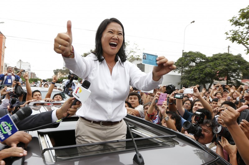 Apesar da rejeição, filha de Alberto Fujimori obteve quase 40% dos votos