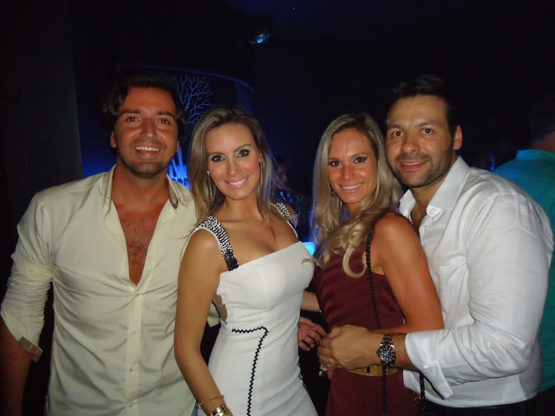 Fábio Coutinho e Angélica de Moraes, a curadora da mostra, na Fundação Iberê Camargo