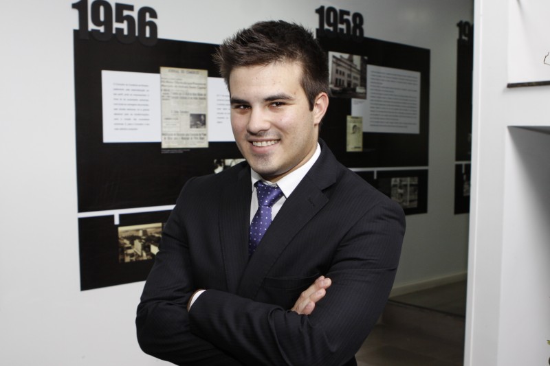 Luiz Gustavo Garrido era o vice-presidente da antiga gest&atilde;o