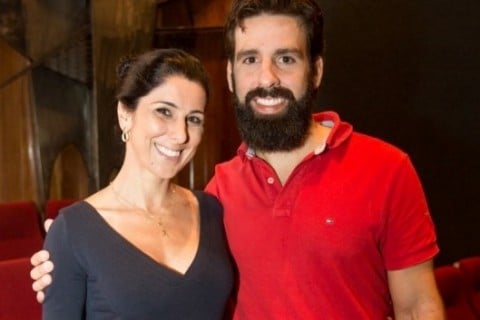 Vicente Moschetti e Paula Alvarez no Juvenil 