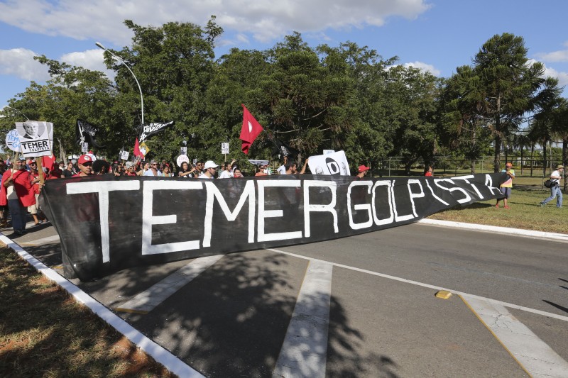 Manifestação ocorreu em Brasília