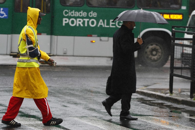 Chuva acumulada em Porto Alegre nos últimos dias ultrapassa os 150mm