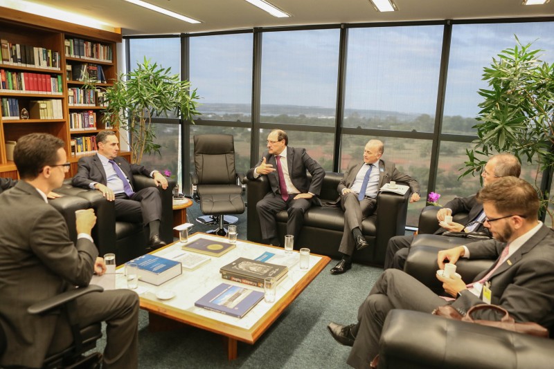 Sartori se reuniu com ministros do STF para tratar da situação financeira do Rio Grande do Sul