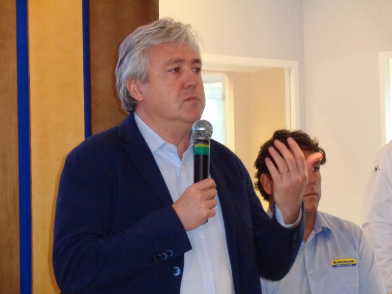Italiano Carlo Lambro, presidente mundial da New Holland,