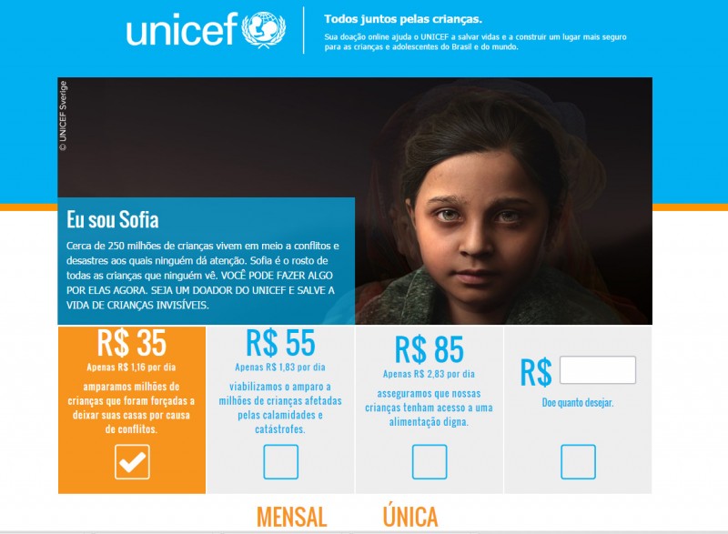 As doações podem ser feitas por meio do site da campanha