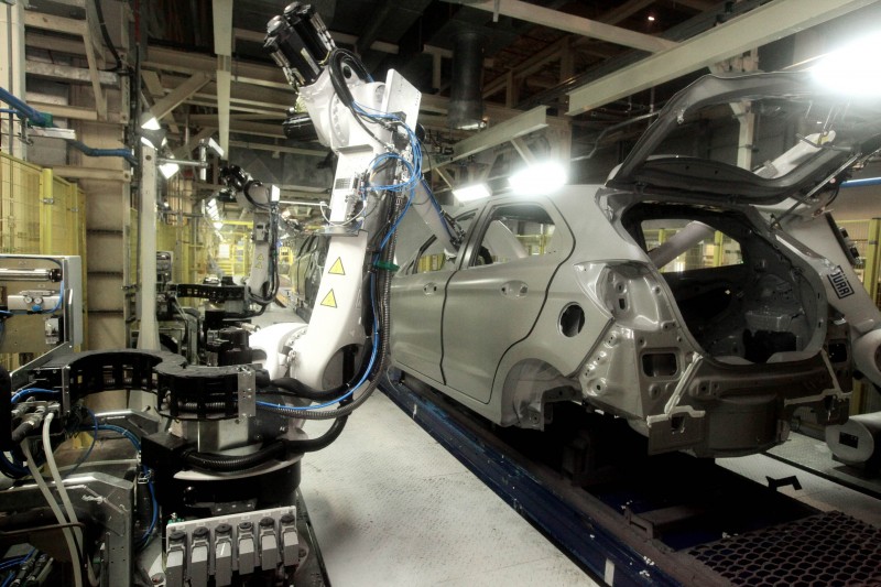 A instalação de 17 novos e avançados robôs trouxe mais qualidade à operação