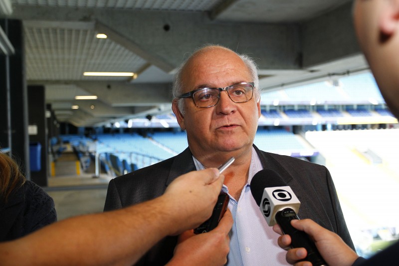 Romildo revelou que o Grêmio está tentando antecipar a janela para transferências internacionais no futebol brasileiro
