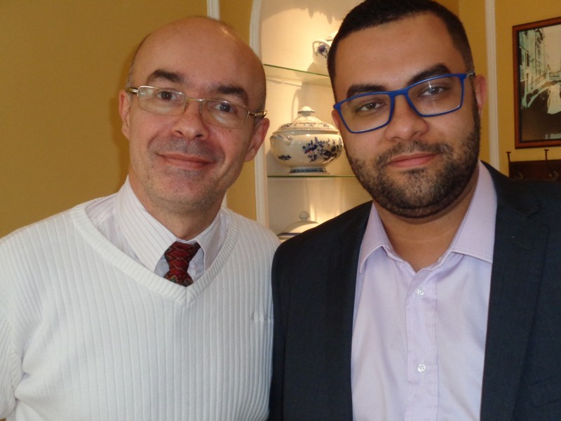 Wolwacz, sócio-fundador, e Daniel Vieira, do marketing da L&S