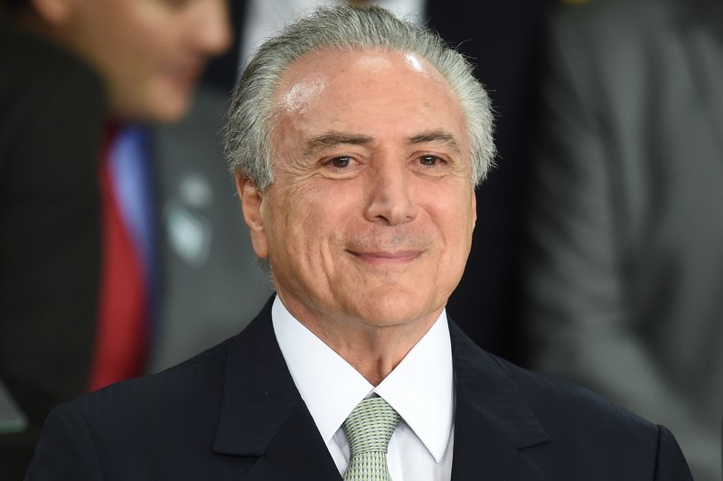 Temer abriu o discurso falando na retomada da confiança
